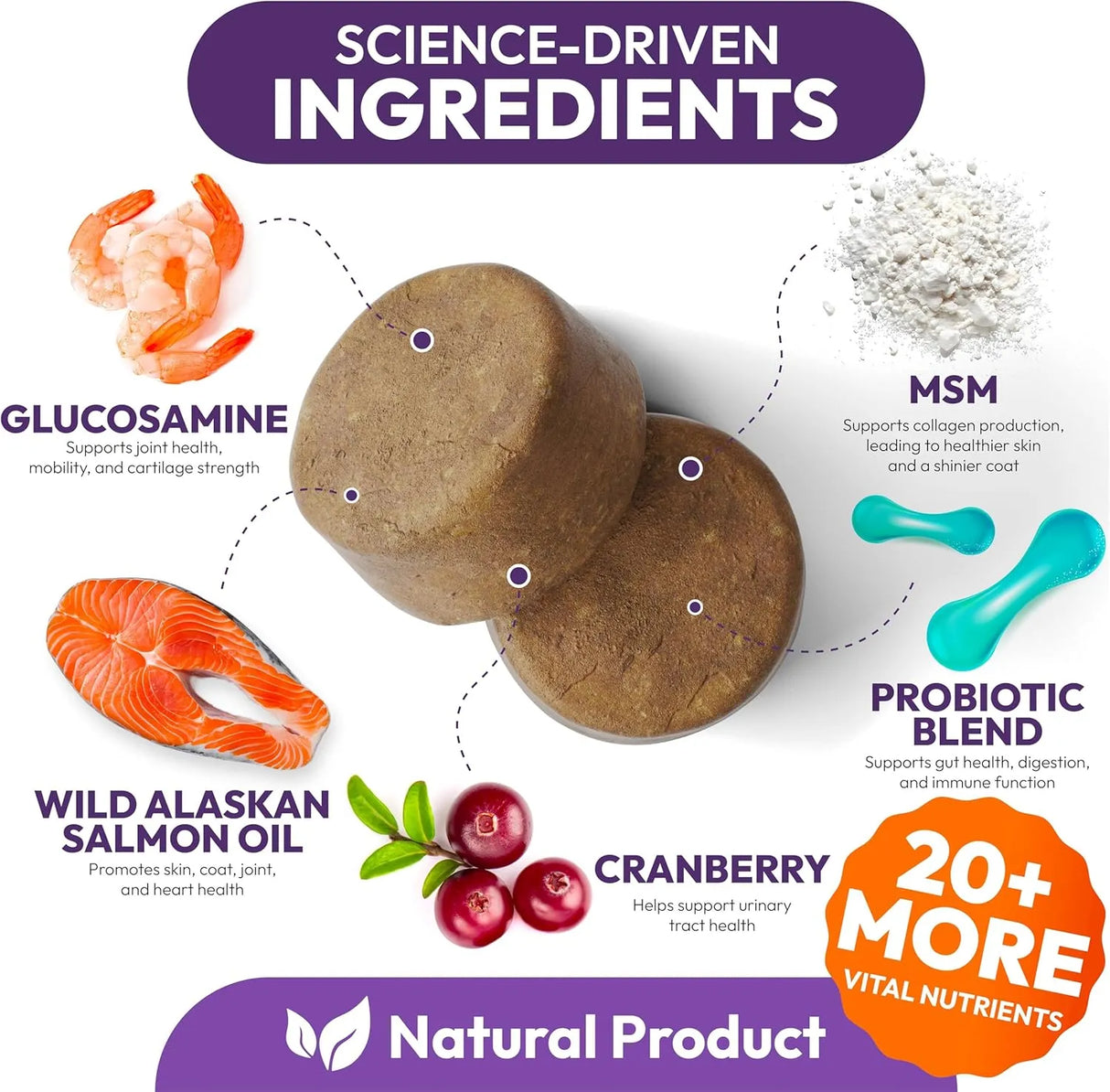 PETSOLOGY - Petsology Dog Multivitamin Chewable 170 Masticables - The Red Vitamin MX - Multivitamínicos Para Perros - {{ shop.shopifyCountryName }}