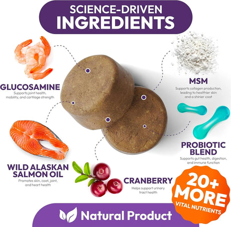 PETSOLOGY - Petsology Dog Multivitamin Chewable 170 Masticables - The Red Vitamin MX - Multivitamínicos Para Perros - {{ shop.shopifyCountryName }}