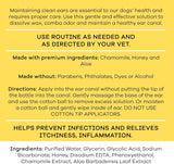 DIVINE CANINE - Divine Canine Dog Ear Cleaner 8 Fl.Oz. - The Red Vitamin MX - Cuidado Del Oído De Perros - {{ shop.shopifyCountryName }}