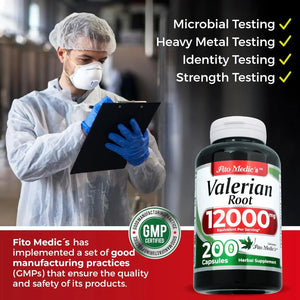 FITO MEDIC´S - FITO MEDIC'S Lab Valerian Root 200 Capsulas - The Red Vitamin MX - Suplementos Alimenticios - {{ shop.shopifyCountryName }}