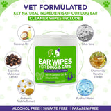 YIBESI - Yibesi Pet Ear Wipes for Dogs and Cats 100 Toallitas - The Red Vitamin MX - Cuidado Del Oído De Perros - {{ shop.shopifyCountryName }}