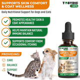 TOBYDIC Natural Cats & Dog Yeast Infection Relief 2 Fl.Oz.