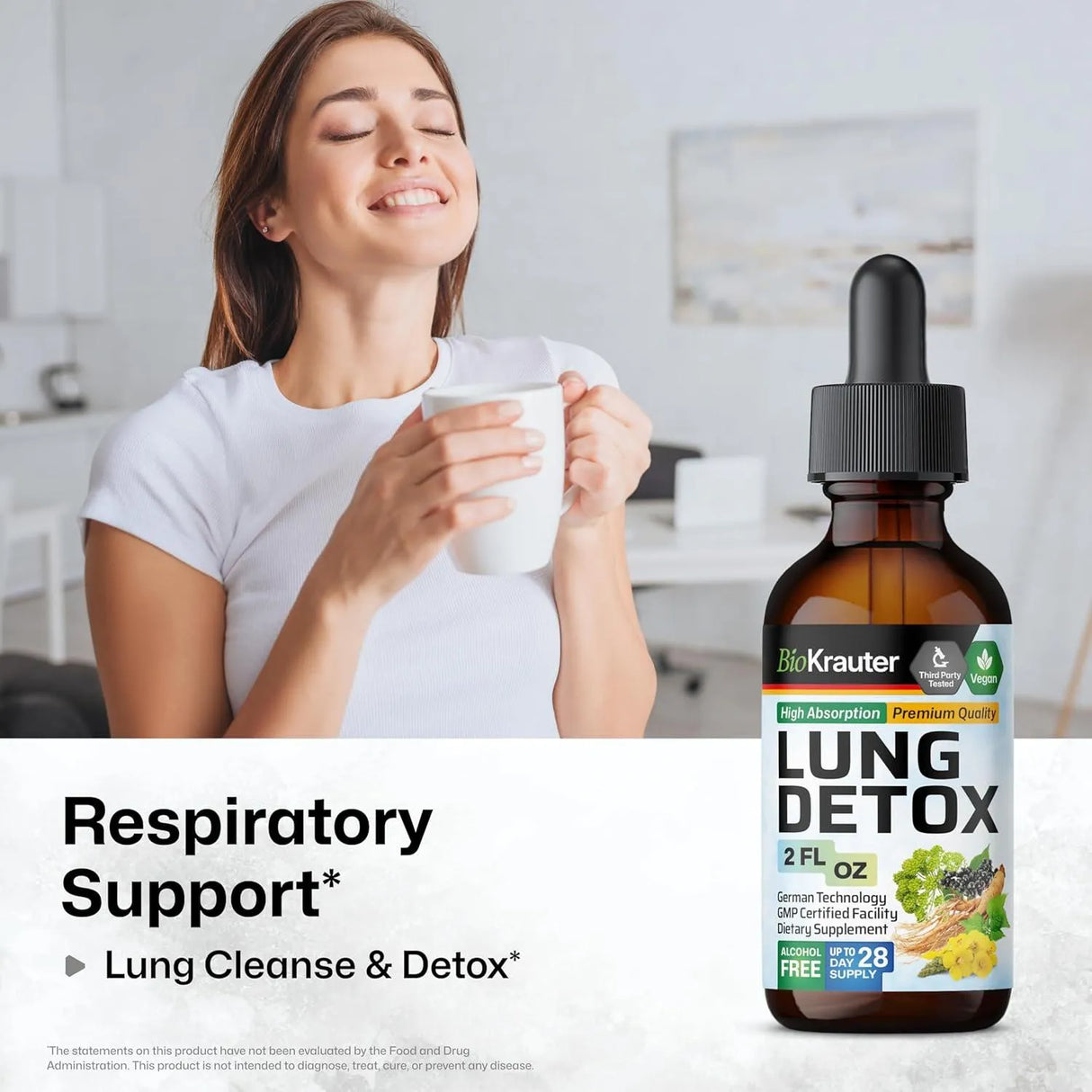 BIOKRAUTER - Bio Krauter Lung Detox Tincture 2 Fl.Oz. - The Red Vitamin MX - Suplementos Alimenticios - {{ shop.shopifyCountryName }}