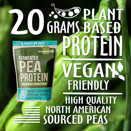 NUTRASUMMA - Nutrasumma Pea Protein Powder Unflavored and Unsweetened 969Gr. - The Red Vitamin MX - Suplementos Alimenticios - {{ shop.shopifyCountryName }}