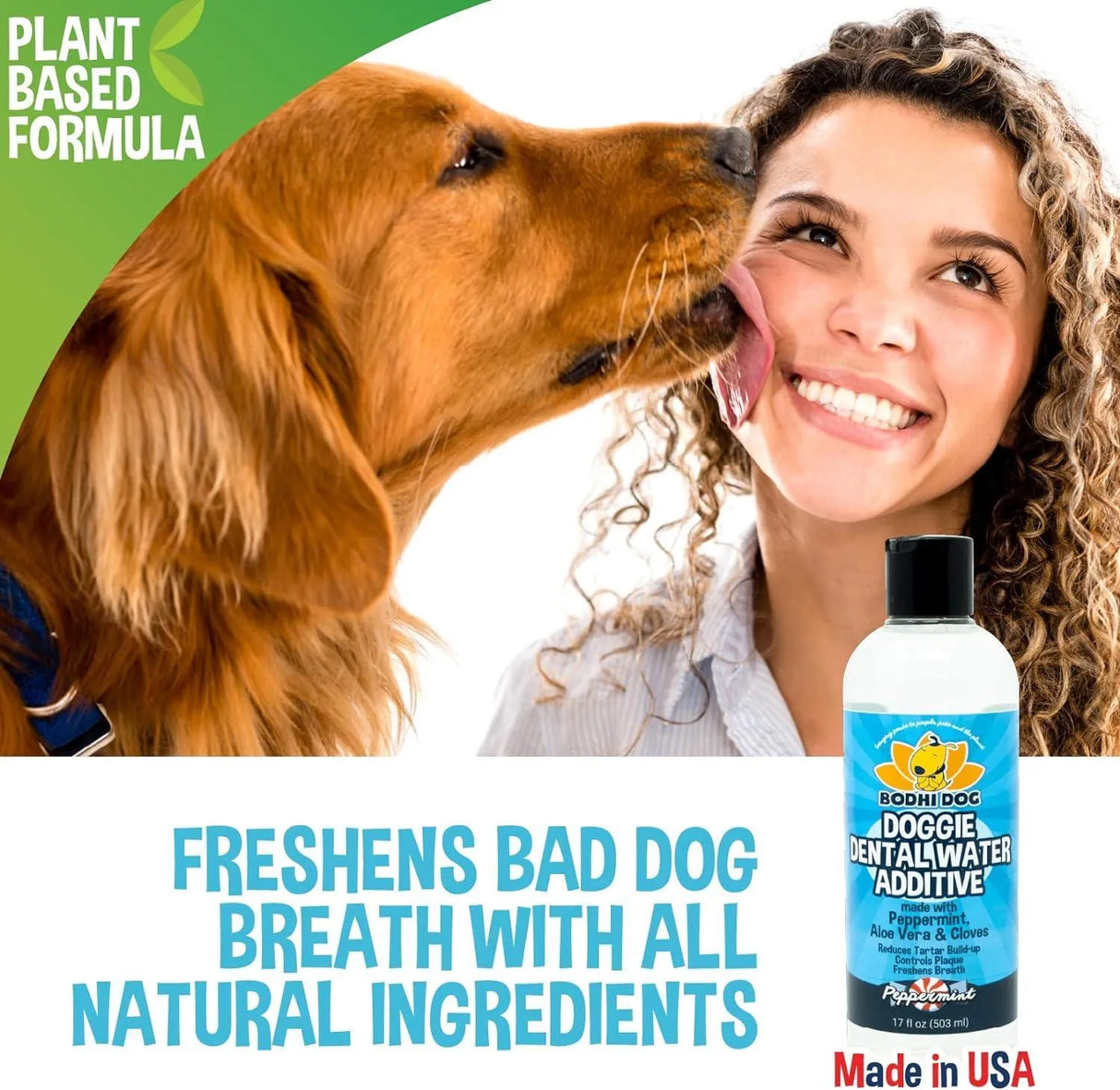 BODHI - Bodhi Dog Peppermint Dental Dog Water Additive 503Ml. - The Red Vitamin MX - Cuidado Dental Para Perros - {{ shop.shopifyCountryName }}