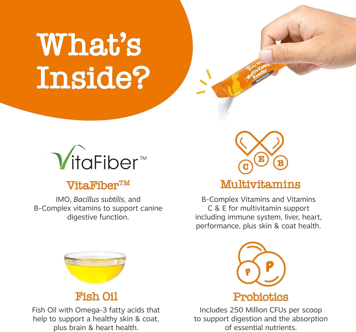 ZESTY PAWS - Zesty Paws 10-in-1 Multivitamin Powder for Dogs Salmon Flavor 30 Paquetes - The Red Vitamin MX - Multivitamínicos Para Perros - {{ shop.shopifyCountryName }}