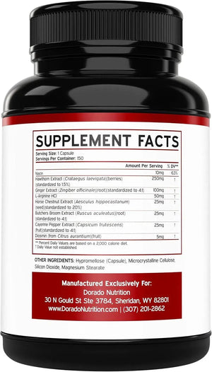 DORADO NUTRITION - DORADO NUTRITION Blood Circulation 150 Capsulas - The Red Vitamin MX - Suplementos Alimenticios - {{ shop.shopifyCountryName }}