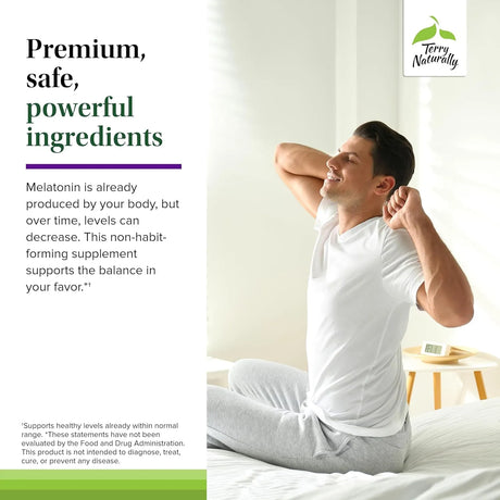 TERRY NATURALLY - Terry Naturally Melatonin EP120 5Mg. 60 Tabletas - The Red Vitamin MX - Suplementos Alimenticios - {{ shop.shopifyCountryName }}