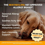PET HONESTY - Pet Honesty Dog Allergy Itch Relief Peanut Butter 90 Masticables - The Red Vitamin MX - Remedios Para La Picazón De Perros - {{ shop.shopifyCountryName }}