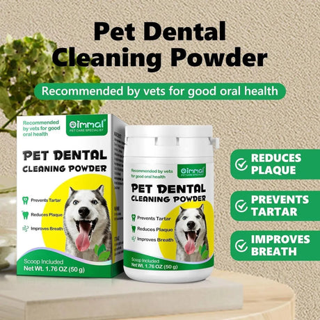 OIMMAL - OIMMAL Dog Teeth Cleaning Dental Powder 50Gr. - The Red Vitamin MX - Cuidado Dental Para Perros - {{ shop.shopifyCountryName }}