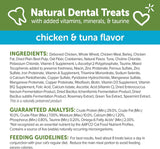 WHIMZEES Wellness Cat Dental Treats Natural Chews Chicken and Tuna Flavor 56Gr.