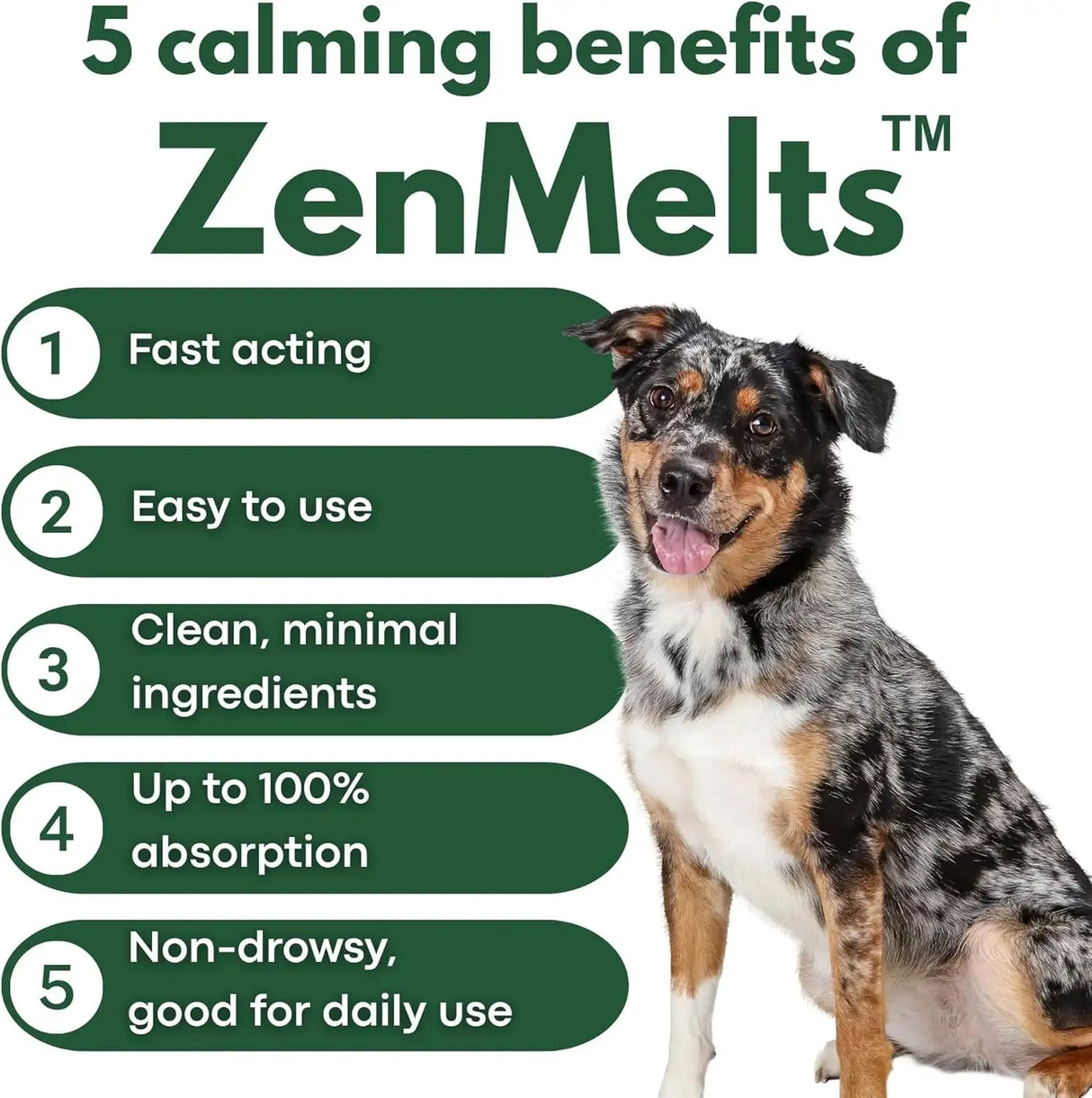ZENMELTS - ZenMelts Dogs Anxiety Relief Calming 30 Strips - The Red Vitamin MX - Relajantes Para Perros - {{ shop.shopifyCountryName }}