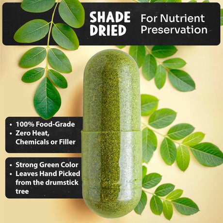 MAJU SUPERFOODS - MAJU's Organic Moringa 90 Capsulas - The Red Vitamin MX - Suplementos Alimenticios - {{ shop.shopifyCountryName }}