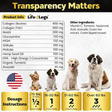 LIFE4LEGS - Life4Legs Soft Chews Dog Vitamins & Supplements Bacon 90 Masticables - The Red Vitamin MX - Multivitamínicos Para Perros - {{ shop.shopifyCountryName }}