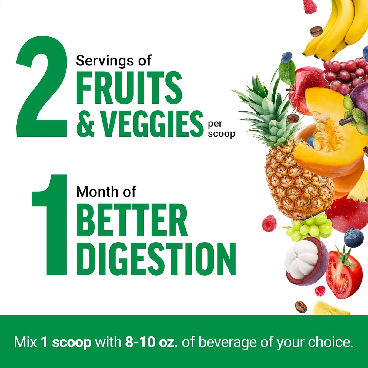 FORCE FACTOR - Force Factor Smarter Greens Superfoods Powder 30 Servicios 374Gr. 2 Pack - The Red Vitamin MX - Suplementos Alimenticios - {{ shop.shopifyCountryName }}