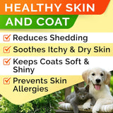 STRELLALAB - StrellaLab Wild Alaskan Salmon Oil for Dogs 32 Fl.Oz. - The Red Vitamin MX - Aceite De Pescado Para Perros - {{ shop.shopifyCountryName }}