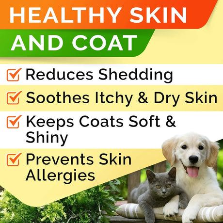 STRELLALAB - StrellaLab Wild Alaskan Salmon Oil for Dogs 32 Fl.Oz. - The Red Vitamin MX - Aceite De Pescado Para Perros - {{ shop.shopifyCountryName }}