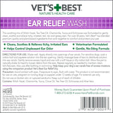 VET'S BEST - Vet's Best Dog Ear Relief Wash 4 Fl.Oz. - The Red Vitamin MX - Cuidado Del Oído De Perros - {{ shop.shopifyCountryName }}