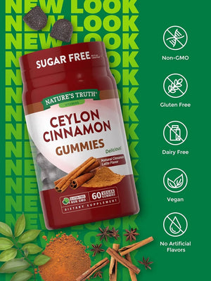 NATURE'S TRUTH - Nature's Truth Ceylon Cinnamon Gummies 2000Mg. 60 Gomitas - The Red Vitamin MX - Suplementos Alimenticios - {{ shop.shopifyCountryName }}