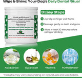 PAWSHER - Pawsher Dogs Dental Wipes 50 Toallitas - The Red Vitamin MX - Cuidado Dental Para Perros - {{ shop.shopifyCountryName }}