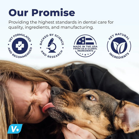 VETNIQUE - Vetnique Dentabliss Dog Teeth Cleaning Finger Mitt Dental Wipe Peppermint 50 Toallitas - The Red Vitamin MX - Cuidado Dental Para Perros - {{ shop.shopifyCountryName }}