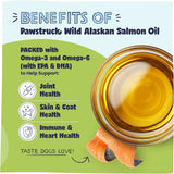 PAWSTRUCK - Pawstruck Pure Human-Grade Wild Alaskan Salmon Oil for Dogs & Cats 8 Fl.Oz. - The Red Vitamin MX - Aceite De Pescado Para Perros - {{ shop.shopifyCountryName }}