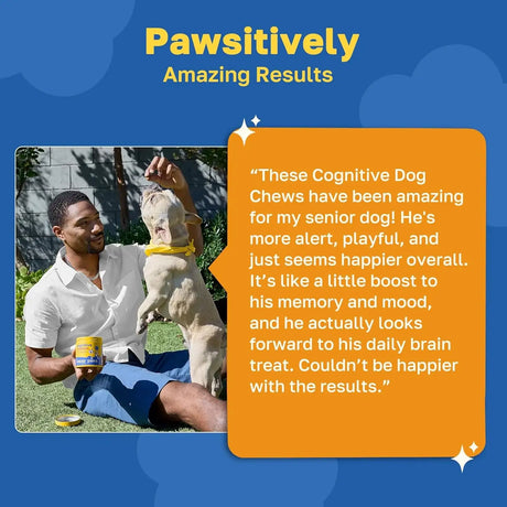 HAPPY PAWS - Happy Paws Cognitive Supplement for Dogs 100 Masticables - The Red Vitamin MX - Multivitamínicos Para Perros - {{ shop.shopifyCountryName }}