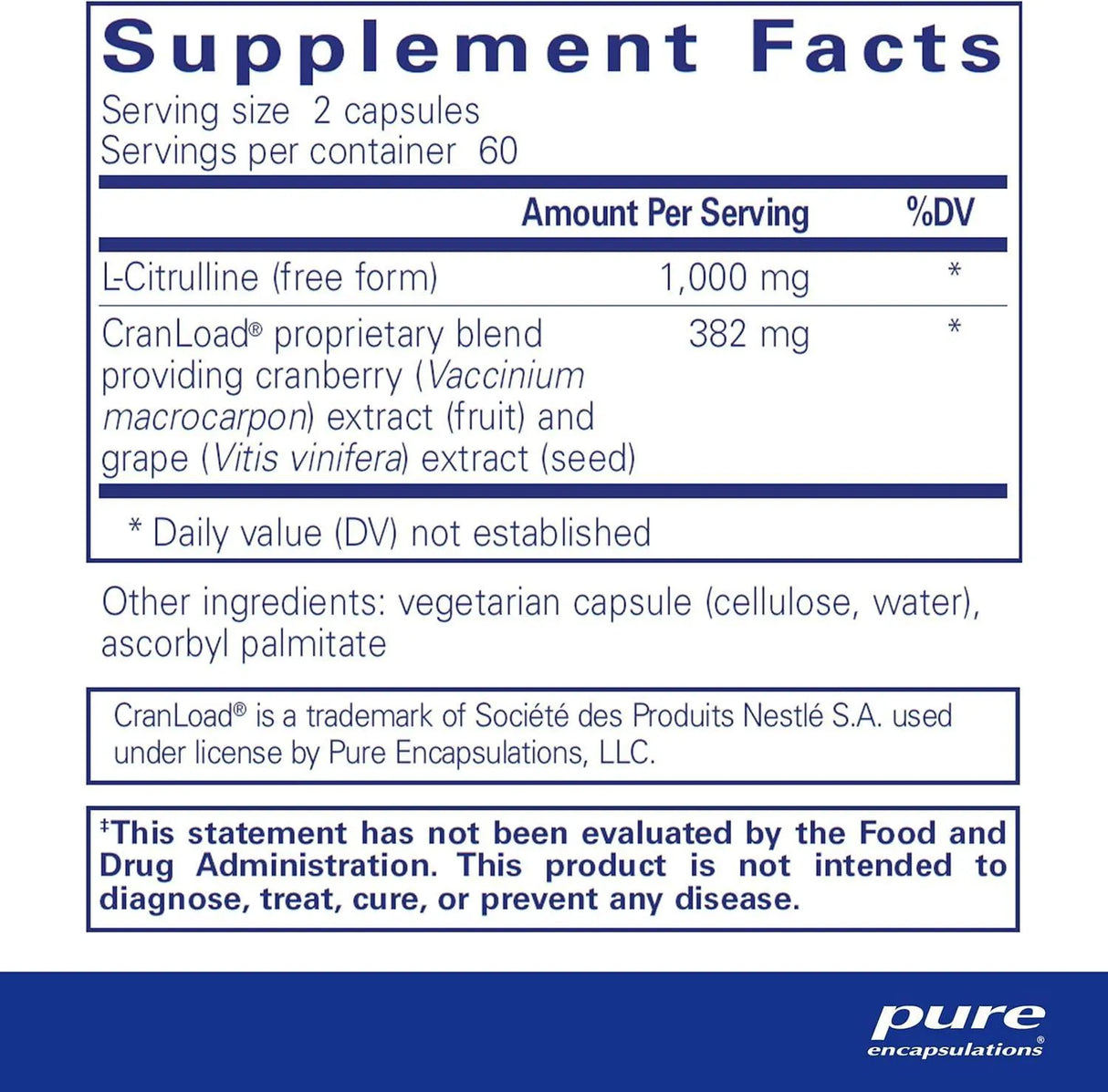 PURE ENCAPSULATIONS - Pure Encapsulations Nitric Oxide Ultra 120 Capsulas - The Red Vitamin MX - Suplementos Alimenticios - {{ shop.shopifyCountryName }}