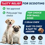 STRELLALAB Anal Gland Support Chews 120 Masticables