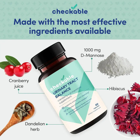 CHECKABLE - Checkable Urinary Tract Balance 60 Capsulas - The Red Vitamin MX - Suplementos Alimenticios - {{ shop.shopifyCountryName }}