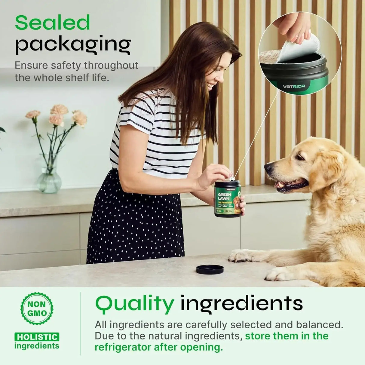 VETRICA - Vetrica Dog Urine Neutralizer for Lawn 130 Masticables - The Red Vitamin MX - Salud De Tracto Urinario Para Perros - {{ shop.shopifyCountryName }}