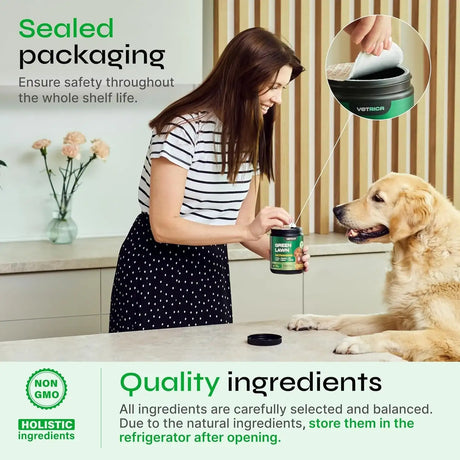 VETRICA - Vetrica Dog Urine Neutralizer for Lawn 130 Masticables - The Red Vitamin MX - Salud De Tracto Urinario Para Perros - {{ shop.shopifyCountryName }}