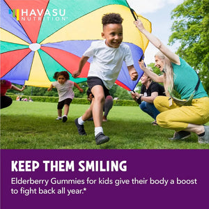 HAVASU NUTRITION - HAVASU NUTRITION Elderberry Gummies for Kids with Zinc and Vitamin C 120 Gomitas - The Red Vitamin MX - Suplementos Alimenticios - {{ shop.shopifyCountryName }}