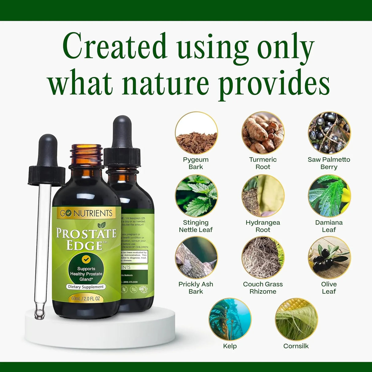 GO NUTRIENTS - Go Nutrients Prostate Edge 2 Fl.Oz. - The Red Vitamin MX - Suplementos Alimenticios - {{ shop.shopifyCountryName }}
