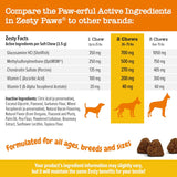 Zesty Paws Hip and Joint for Dogs Bacon 90 Masticables