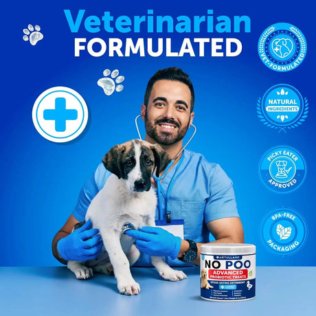 ARTULLANO - Artullano No Poo Chews for Dogs 120 Masticables - The Red Vitamin MX - Probióticos Para Perros - {{ shop.shopifyCountryName }}