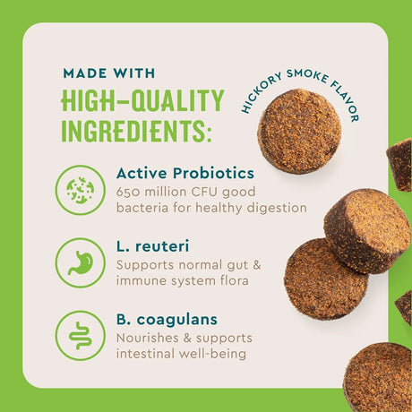 VETIQ - VetIQ Probiotic Supplement for Dogs 60 Masticables - The Red Vitamin MX - Probióticos Para Perros - {{ shop.shopifyCountryName }}