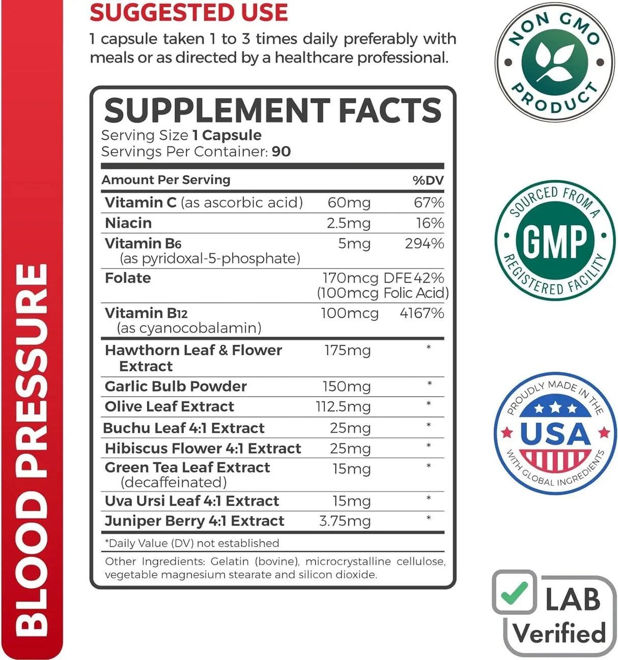 HEALTHS HARMONY - Healths Harmony Blood Pressure Support 90 Capsulas - The Red Vitamin MX - Suplementos Alimenticios - {{ shop.shopifyCountryName }}