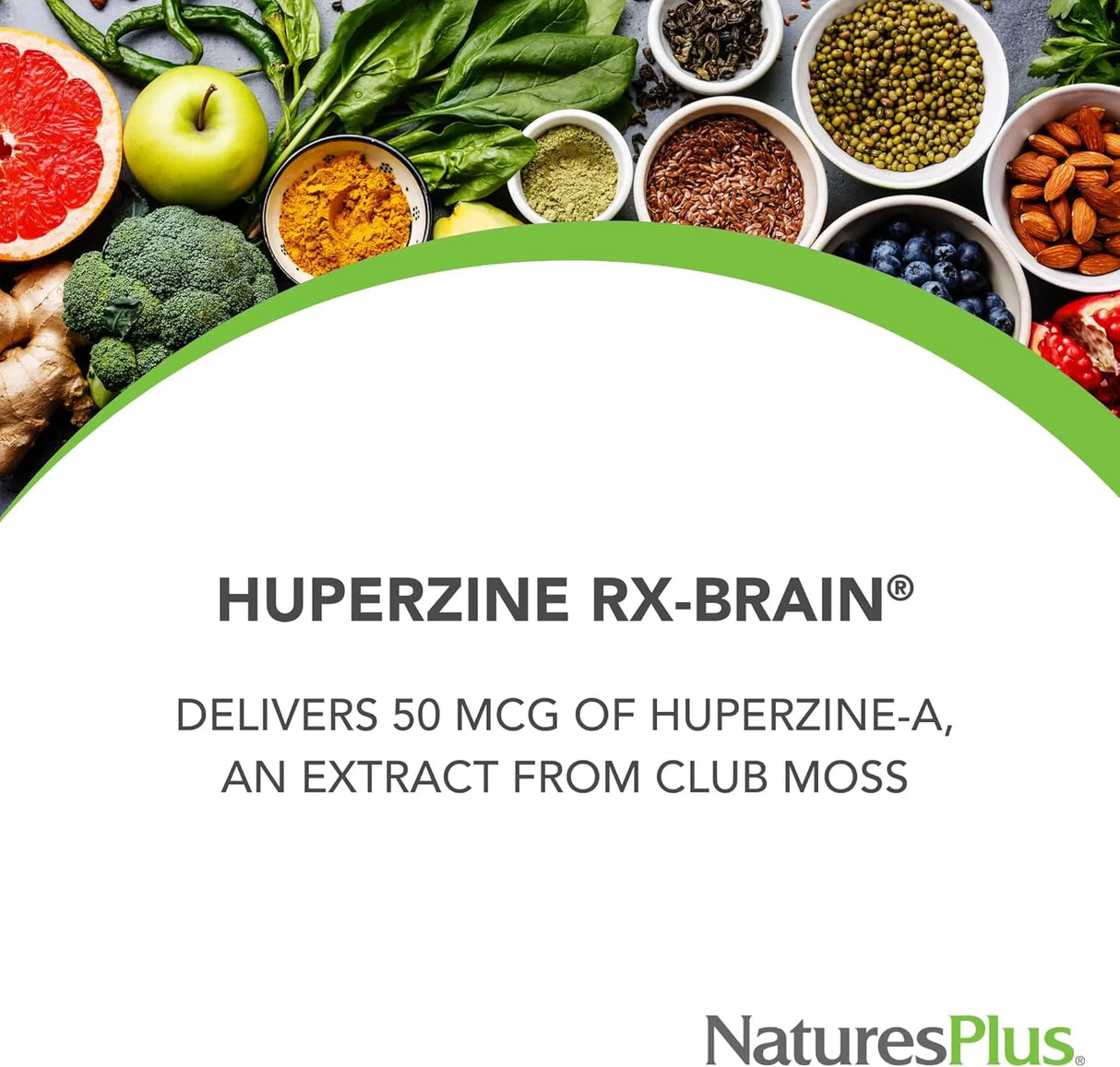 NATURESPLUS - Natures Plus Huperzine Rx-Brain 50mcg 30 Tabletas - The Red Vitamin MX - Suplementos Alimenticios - {{ shop.shopifyCountryName }}