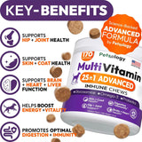 PETSOLOGY - Petsology Dog Multivitamin Chewable 170 Masticables - The Red Vitamin MX - Multivitamínicos Para Perros - {{ shop.shopifyCountryName }}