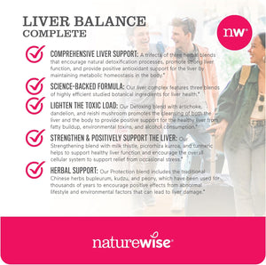 NatureWise Liver Detox Cleanse 120 Capsulas