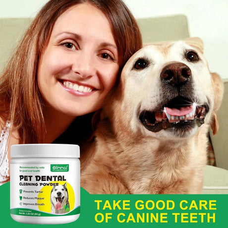 OIMMAL - OIMMAL Dog Teeth Cleaning Dental Powder 80Gr. - The Red Vitamin MX - Cuidado Dental Para Perros - {{ shop.shopifyCountryName }}