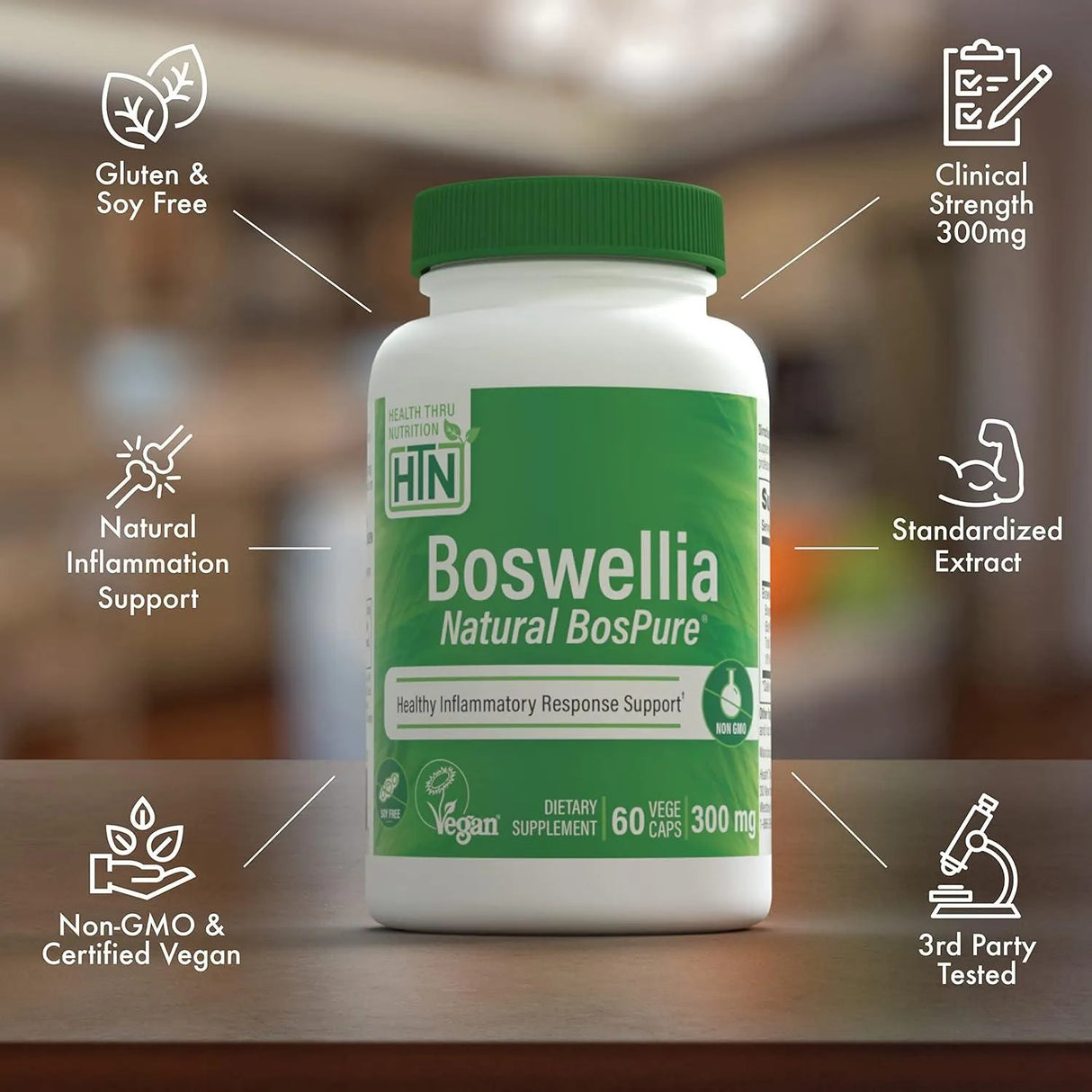 HEALTH THRU NUTRITION - Health Thru Nutrition Boswellia 300Mg. 60 Capsulas - The Red Vitamin MX - Suplementos Alimenticios - {{ shop.shopifyCountryName }}