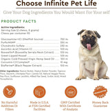 INFINITE PET - Infinite Pet Ultimate Hip and Joint Supplement for Dogs Peanut Butter 90 Masticables - The Red Vitamin MX - Cuidado De Cadera Y Articulaciones Para Perros - {{ shop.shopifyCountryName }}