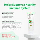 Vetoquinol Viralys Daily L-Lysine Gel for Cats and Kittens 142Gr.