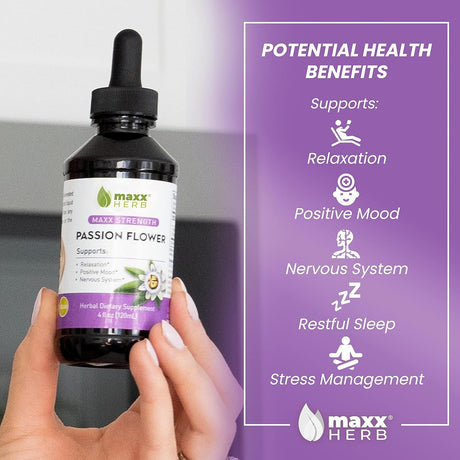 Maxx Herb Passion Flower Extract 120Ml.