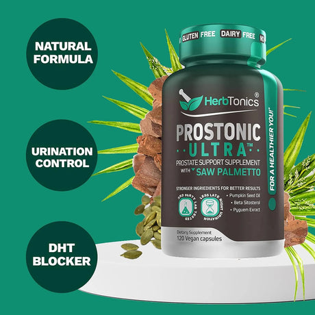 HERBTONICS - Herbtonics Prostate Support 120 Capsulas - The Red Vitamin MX - Suplementos Alimenticios - {{ shop.shopifyCountryName }}