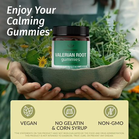 HERBAMAMA - HERBAMAMA Valerian Root Gummies 90 Gomitas - The Red Vitamin MX - Suplementos Alimenticios - {{ shop.shopifyCountryName }}