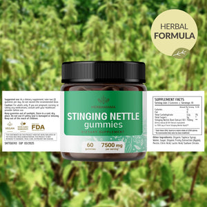 HERBAMAMA - HERBAMAMA Stinging Nettle Gummies 7500Mg. 60 Gomitas - The Red Vitamin MX - Suplementos Alimenticios - {{ shop.shopifyCountryName }}