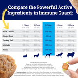 PetHeal Immune Guard Advanced Support for Dogs with Cancer 55 Masticables